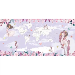 Дизайнерские фотообои рулонные Citydecor Princess 13 на флизелиновой основе 300x150 см