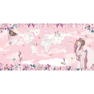 Дизайнерские фотообои рулонные Citydecor Princess 14 на флизелиновой основе 300x150 см