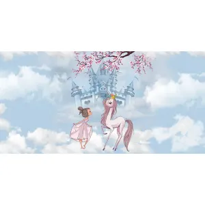 Дизайнерские фотообои рулонные Citydecor Princess 7 на флизелиновой основе 300x150 см 