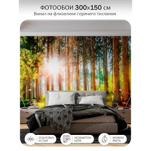 Фотообои рулонные Citydecor Природа 149 на флизелиновой основе 300x150 см