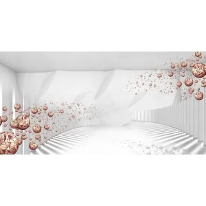 Фотообои рулонные Citydecor Шары 3D на флизелиновой основе 300x150 см