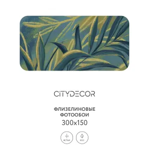 Дизайнерские фотообои рулонные Citydecor Sunset 16 на флизелиновой основе 300x150 см