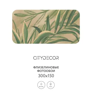 Дизайнерские фотообои рулонные Citydecor Sunset 18 на флизелиновой основе 300x150 см