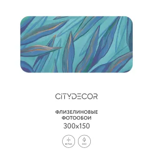 Дизайнерские фотообои рулонные Citydecor Sunset 27 на флизелиновой основе 300x150 см