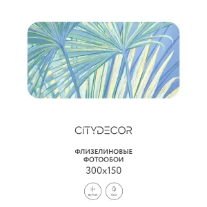 Дизайнерские фотообои рулонные Citydecor Sunset 35 на флизелиновой основе 300x150 см