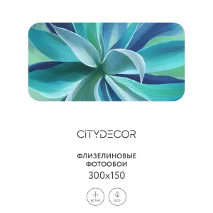 Дизайнерские фотообои рулонные Citydecor Sunset 40 на флизелиновой основе 300x150 см