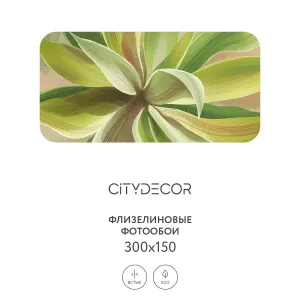 Дизайнерские фотообои рулонные Citydecor Sunset 42 на флизелиновой основе 300x150 см