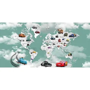 Дизайнерские фотообои рулонные Citydecor Superhero Молния МакКвин 1 на флизелиновой основе 300x150 см