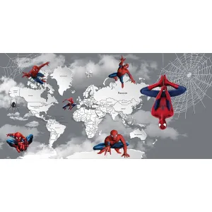 Дизайнерские фотообои рулонные Citydecor Superhero Spider-Man 1 на флизелиновой основе 300x150 см