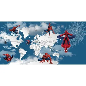 Дизайнерские фотообои рулонные Citydecor Superhero Spider-Man 4 на флизелиновой основе 300x150 см