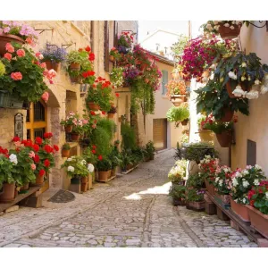 Фотообои рулонные Citydecor Улочка 4 на флизелиновой основе 300x254 см