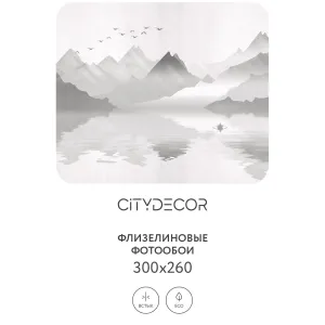 Фотообои рулонные Citydecor Абстракция 107 на флизелиновой основе 300x260 см