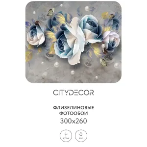 Фотообои рулонные Citydecor Абстракция 175 на флизелиновой основе 300x260 см