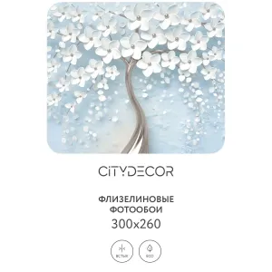 Фотообои рулонные Citydecor Абстракция 20 на флизелиновой основе 300x260 см
