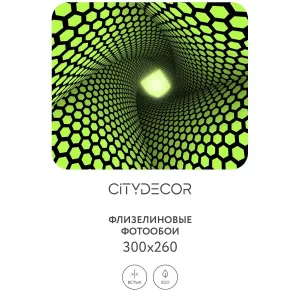 Фотообои рулонные Citydecor Абстракция 233 на флизелиновой основе 300x260 см