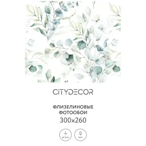 Фотообои рулонные Citydecor Абстракция 58 на флизелиновой основе 300x260 см