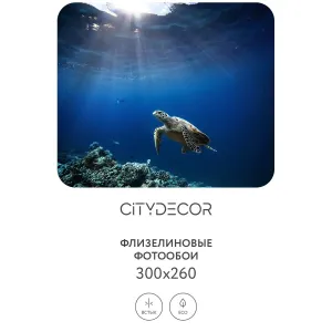 Фотообои рулонные Citydecor Животные и Птицы 12 на флизелиновой основе 300x260 см