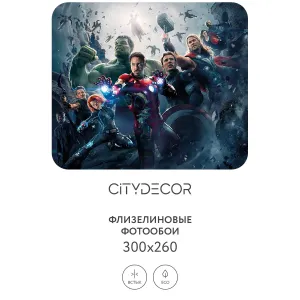 Фотообои рулонные Citydecor Детская 365 на флизелиновой основе 300x260 см