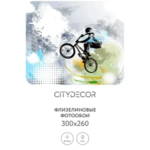 Фотообои рулонные Citydecor Детская 389 на флизелиновой основе 300x260 см