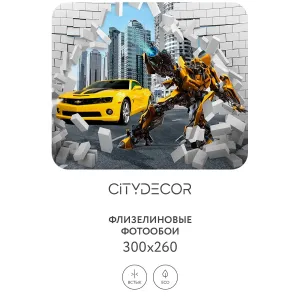Фотообои рулонные Citydecor Детская 391 на флизелиновой основе 300x260 см