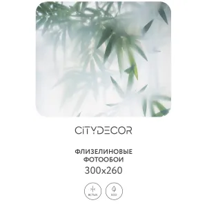 Фотообои рулонные Citydecor Цветы и Растения 153 на флизелиновой основе 300x260 см