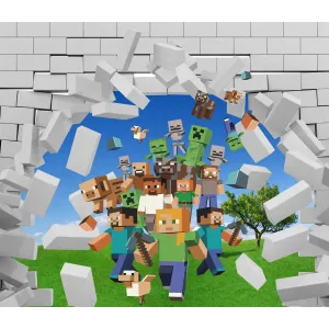 Фотообои рулонные Citydecor Майнкрафт на флизелиновой основе 300x260 см 