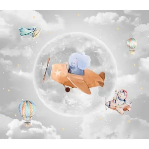 Дизайнерские фотообои рулонные Citydecor Мечтатели 5 на флизелиновой основе 300x260 см