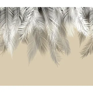Фотообои рулонные Citydecor Пальмовые листья кашемир на флизелиновой основе 300x260 см