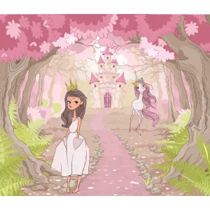 Дизайнерские фотообои рулонные Citydecor Princess 2 на флизелиновой основе 300x260 см 