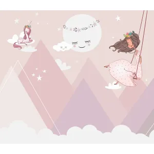 Дизайнерские фотообои рулонные Citydecor Princess 5 на флизелиновой основе 300x260 см 