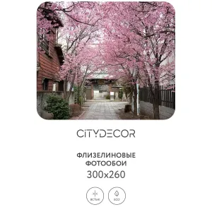 Фотообои рулонные Citydecor Природа 102 на флизелиновой основе 300x260 см