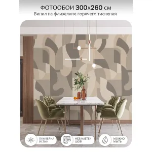 Фотообои рулонные Citydecor Scandi 56 на флизелиновой основе 300x260 см