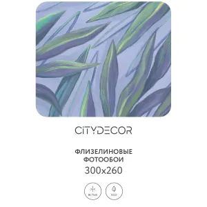 Дизайнерские фотообои рулонные Citydecor Sunset 24 на флизелиновой основе 300x260 см