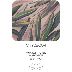 Дизайнерские фотообои рулонные Citydecor Sunset 28 на флизелиновой основе 300x260 см