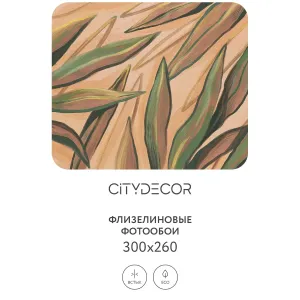 Дизайнерские фотообои рулонные Citydecor Sunset 29 на флизелиновой основе 300x260 см