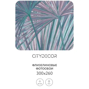 Дизайнерские фотообои рулонные Citydecor Sunset 31 на флизелиновой основе 300x260 см