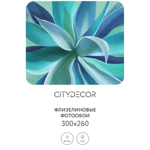 Дизайнерские фотообои рулонные Citydecor Sunset 40 на флизелиновой основе 300x260 см
