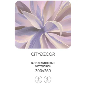 Дизайнерские фотообои рулонные Citydecor Sunset 44 на флизелиновой основе 300x260 см