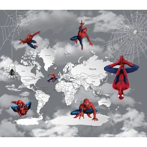Дизайнерские фотообои рулонные Citydecor Superhero Spider-Man 1 на флизелиновой основе 300x260 см
