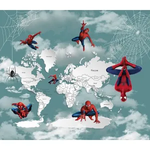 Дизайнерские фотообои рулонные Citydecor Superhero Spider-Man 2 на флизелиновой основе 300x260 см