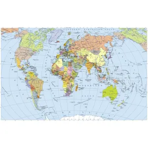 Фотообои рулонные Citydecor География на флизелиновой основе 400x254 см