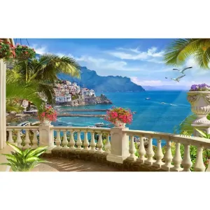 Фотообои рулонные Citydecor Сицилия фреска на флизелиновой основе 400x254 см Фотообои рулонные Citydecor Сицилия фреска на флизелиновой основе 400x254 см