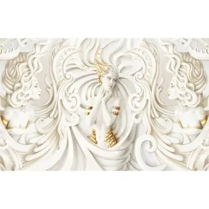 Фотообои рулонные Citydecor Статуи 3D на флизелиновой основе 400x254 см