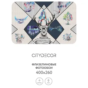 Фотообои рулонные Citydecor Абстракция 212 на флизелиновой основе 400x260 см