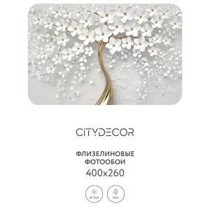 Фотообои рулонные Citydecor Абстракция 7 3D на флизелиновой основе 400x260 см