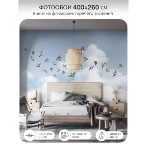 Фотообои рулонные Citydecor Air 11 на флизелиновой основе 400x260 см