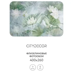 Дизайнерские фотообои рулонные Citydecor Blossom 25 на флизелиновой основе 400x260 см