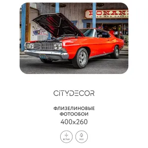 Фотообои рулонные Citydecor Транспорт 149 на флизелиновой основе 400x260 см