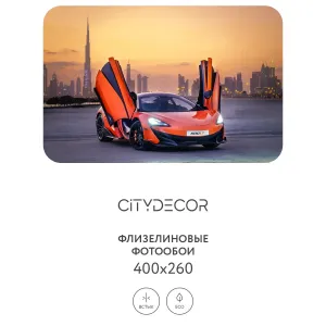 Фотообои рулонные Citydecor Транспорт 5 на флизелиновой основе 400x260 см
