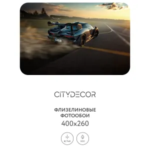 Фотообои рулонные Citydecor Транспорт 8 на флизелиновой основе 400x260 см